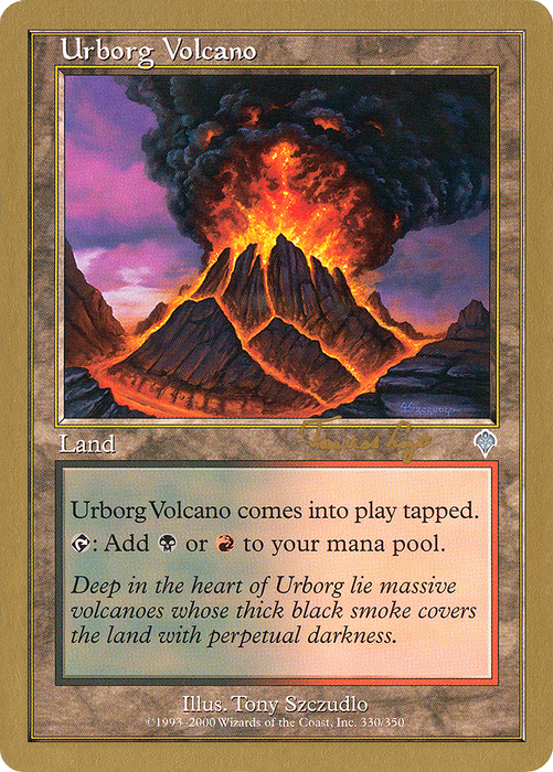 Urborg Volcano (WCD-TVDL330) - uncommon