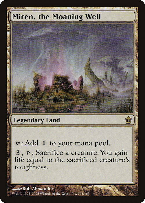 Miren, the Moaning Well (SOK-163) - rare - Foil