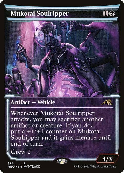 Mukotai Soulripper (NEO-381) - rare: (Showcase) - Foil