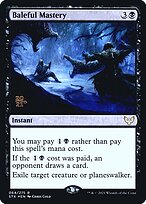 Baleful Mastery (PRE-64S) - rare - Foil