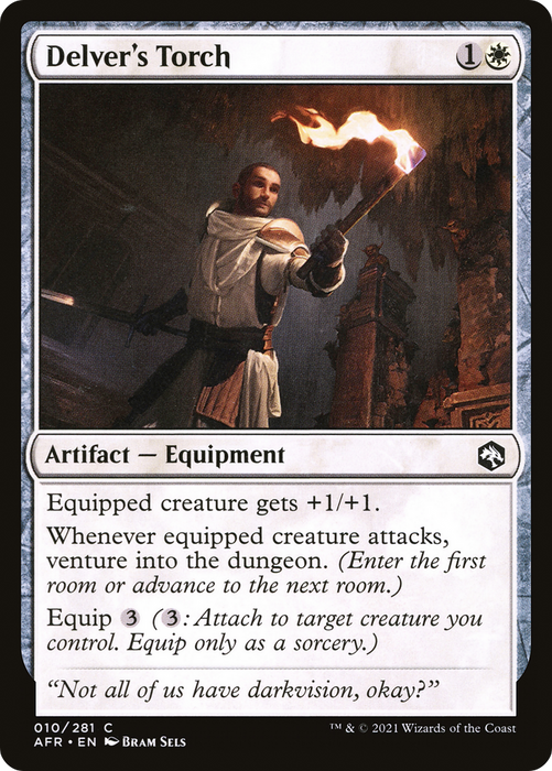Delver's Torch (AFR-010) - common