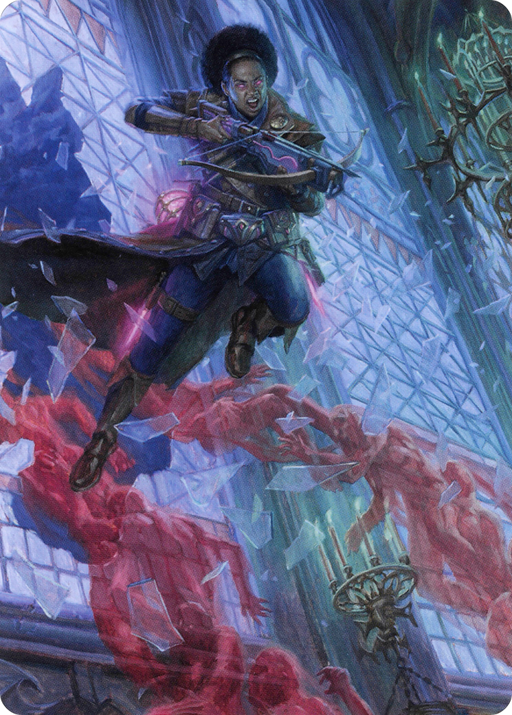 Kaya, Geist Hunter // Kaya, Geist Hunter (AVOW-003) - common (Borderless) - Foil