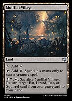 Mudflat Village (BLB-257) - uncommon - Foil