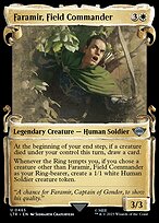 Faramir, Field Commander (LTR-465) - uncommon: (Showcase) - Foil