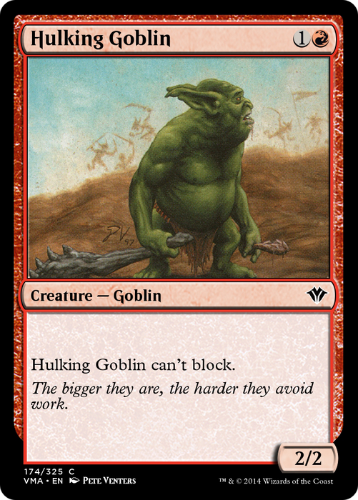 Hulking Goblin (VMA-174) - common - Foil