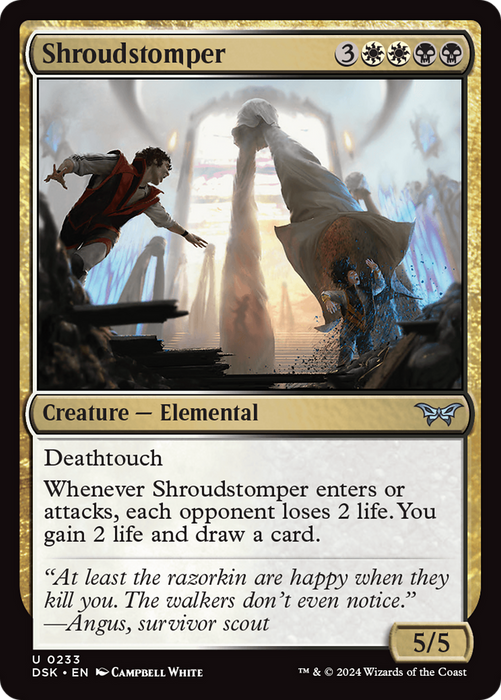 Shroudstomper (DSK-233) - uncommon - Foil