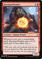 Burning Prophet (LIST-WAR-117) - common