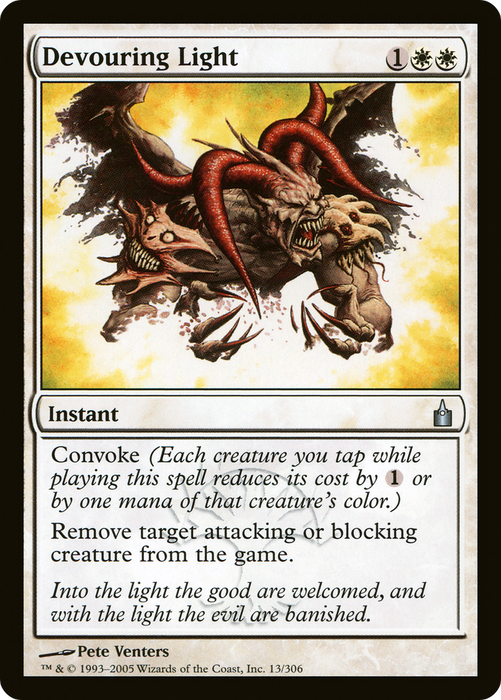 Devouring Light (RAV-013) - uncommon - Foil