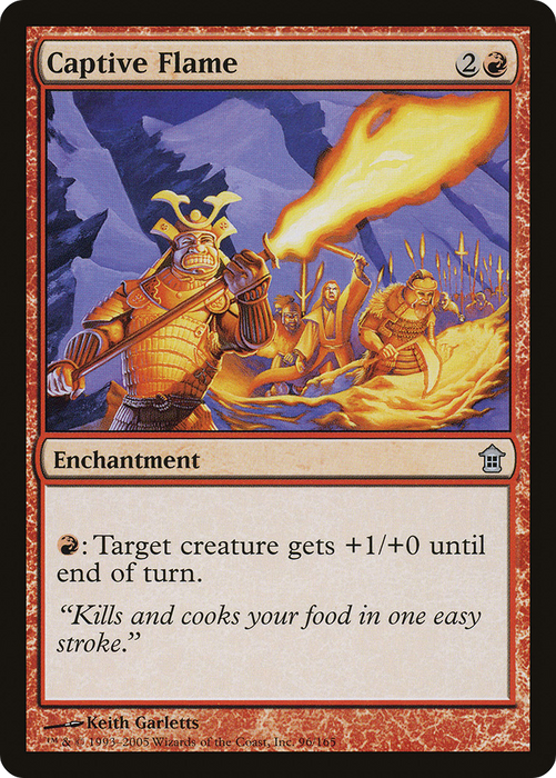 Captive Flame (SOK-096) - uncommon - Foil