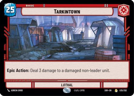 Tarkintown (025/252) - SOR - Rare - Foil