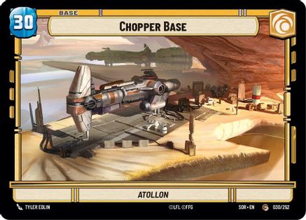 Chopper Base (030/252) - SOR - Common