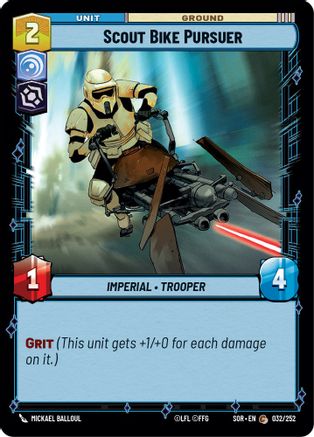 Scout Bike Pursuer (032/252) - SOR - Common - Foil