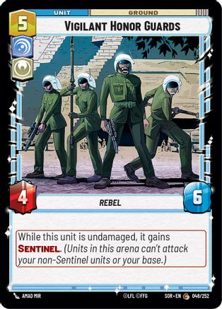 Vigilant Honor Guards (048/252) - SOR - Common