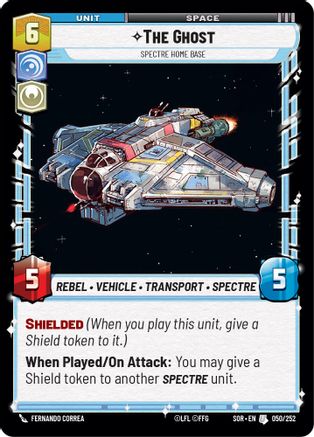 The Ghost - Spectre Home Base (050/252) - SOR - Uncommon - Foil