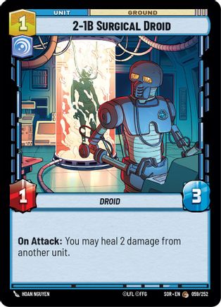 2-1B Surgical Droid (059/252) - SOR - Common