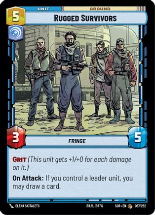 Rugged Survivors (067/252) - SOR - Common