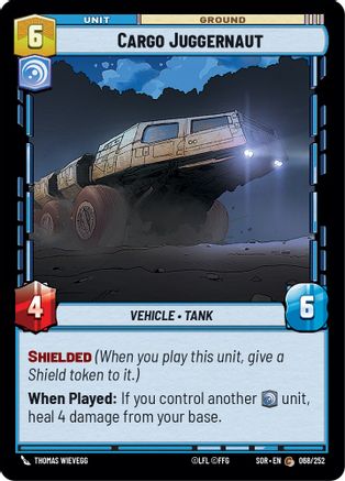 Cargo Juggernaut (068/252) - SOR - Common