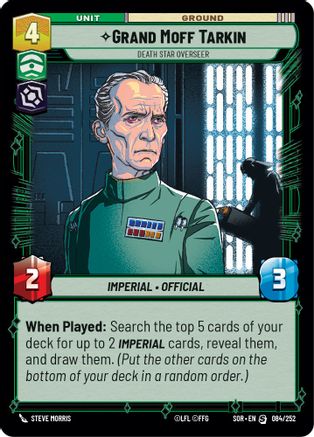 Grand Moff Tarkin - Death Star Overseer (084/252) - SOR - Special