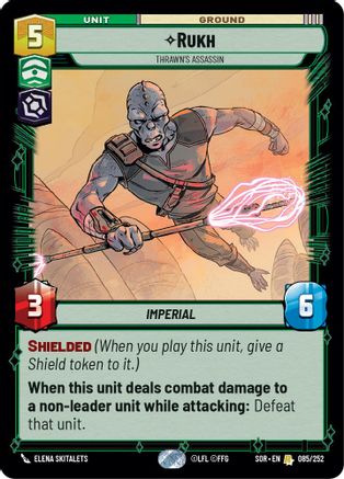 Rukh - Thrawn's Assassin (085/252) - SOR - Rare