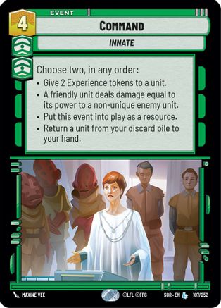 Command (107/252) - SOR - Legendary