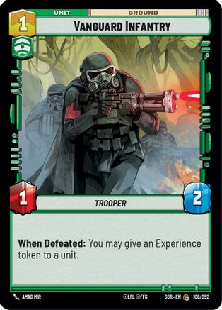 Vanguard Infantry (108/252) - SOR - Common