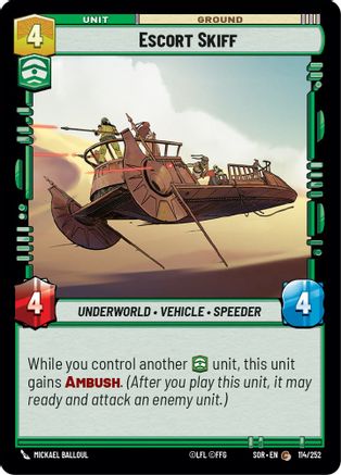 Escort Skiff (114/252) - SOR - Common