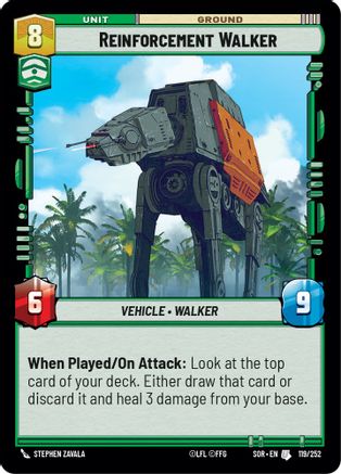Reinforcement Walker (119/252) - SOR - Uncommon - Foil