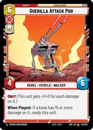 Guerilla Attack Pod (148/252) - SOR - Common
