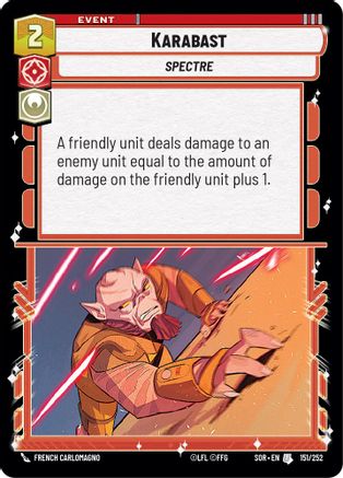 Karabast (151/252) - SOR - Uncommon