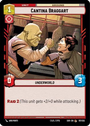 Cantina Braggart (157/252) - SOR - Common
