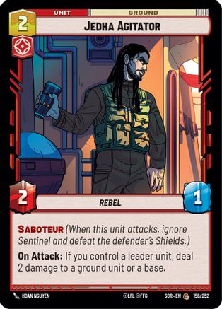 Jedha Agitator (158/252) - SOR - Common