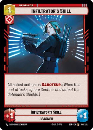 Infiltrator's Skill (166/252) - SOR - Common