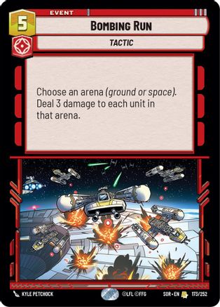 Bombing Run (173/252) - SOR - Rare