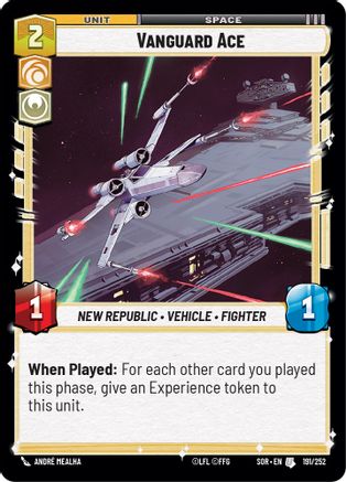 Vanguard Ace (191/252) - SOR - Uncommon