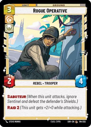 Rogue Operative (194/252) - SOR - Common