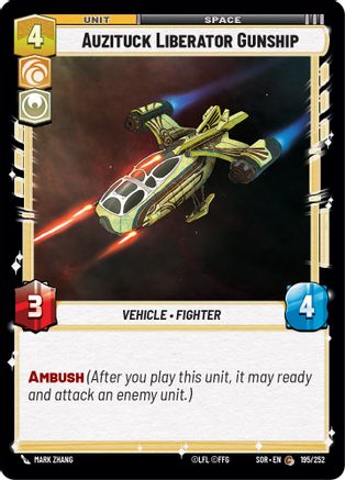 Auzituck Liberator Gunship (195/252) - SOR - Common