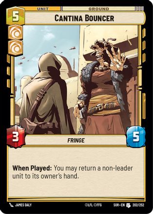 Cantina Bouncer (202/252) - SOR - Uncommon