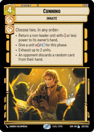Cunning (203/252) - SOR - Legendary