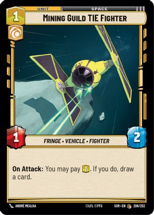 Mining Guild TIE Fighter (206/252) - SOR - Common