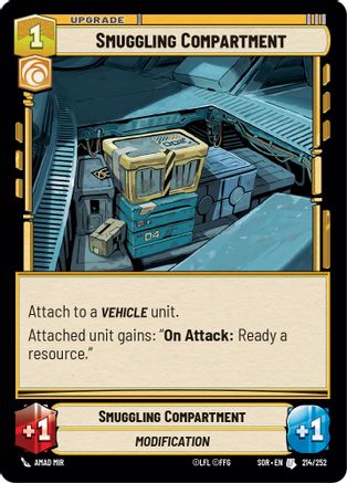 Smuggling Compartment (214/252) - SOR - Uncommon