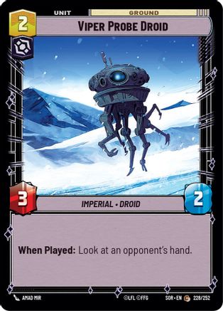 Viper Probe Droid (228/252) - SOR - Common