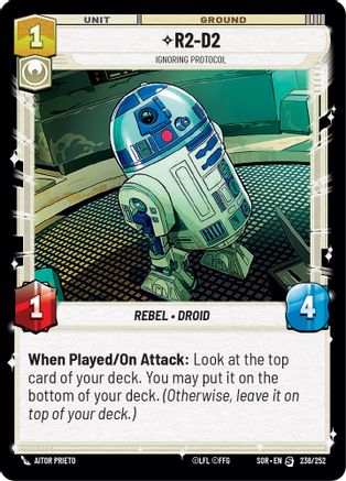 R2-D2 - Ignoring Protocol (236/252) - SOR - Special