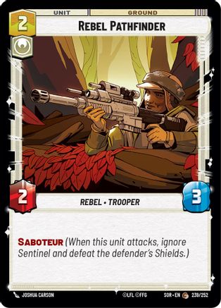 Rebel Pathfinder (239/252) - SOR - Common