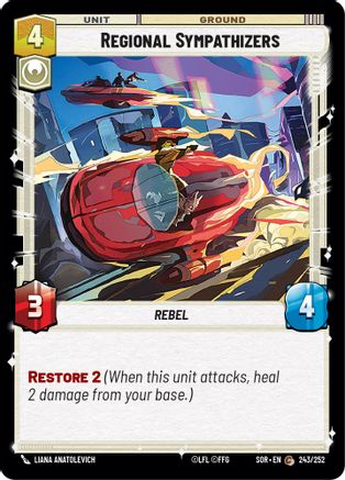 Regional Sympathizers (243/252) - SOR - Common