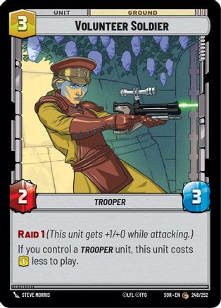 Volunteer Soldier (248/252) - SOR - Common
