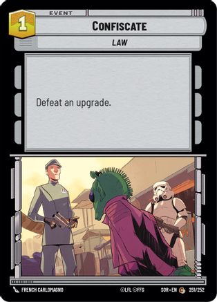 Confiscate (251/252) - SOR - Common