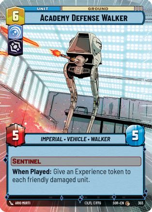 Academy Defense Walker (Hyperspace) (303) - SOR - Common