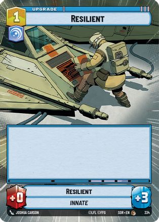 Resilient (Hyperspace) (334) - SOR - Common