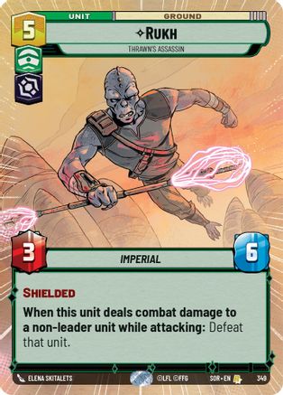 Rukh - Thrawn's Assassin (Hyperspace) (349) - SOR - Rare