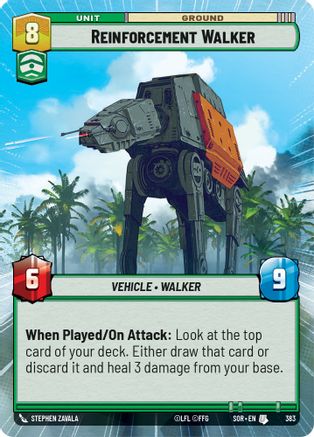 Reinforcement Walker (Hyperspace) (383) - SOR - Uncommon